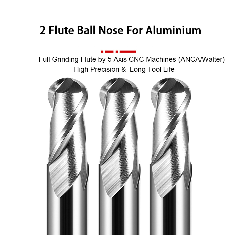 MA 2 Flute Ball Nose End Mill