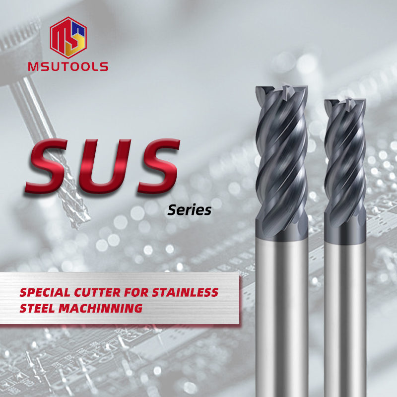 4-Flute End Mill for Stainless Steel