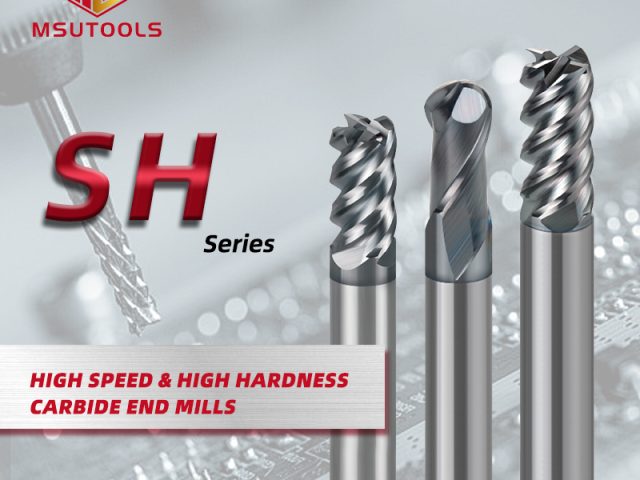 Solid Carbide End Mill for High-Hardness Steel (HRC60+)