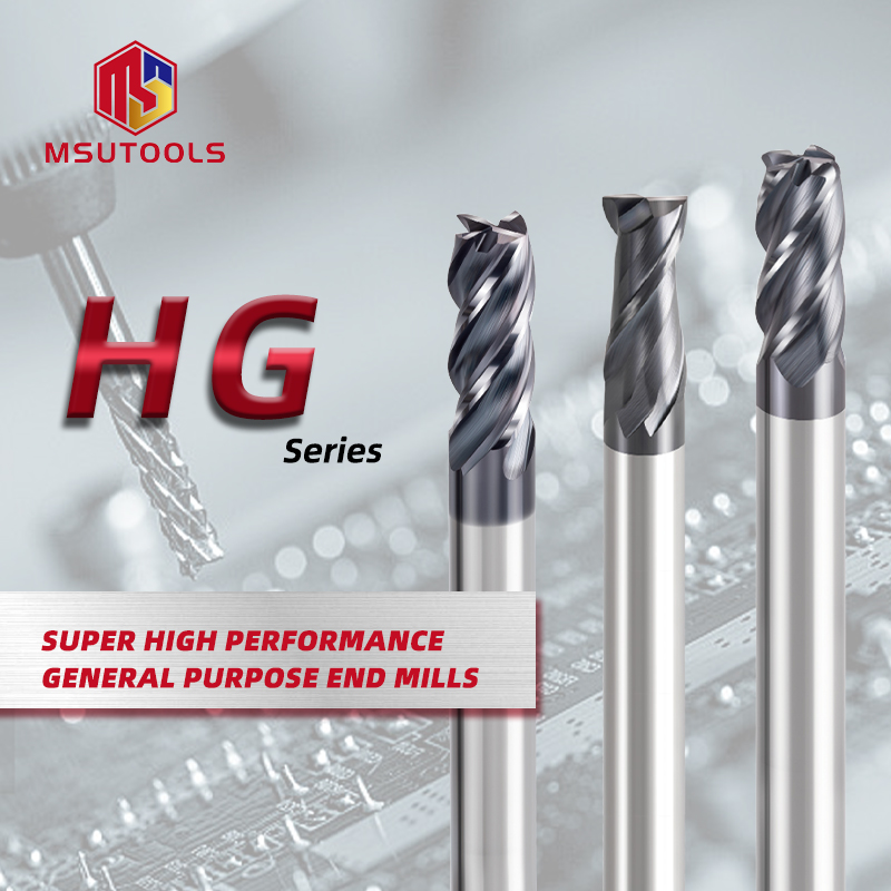 Super High Performance Solid Carbide End Mills for CNC Machining