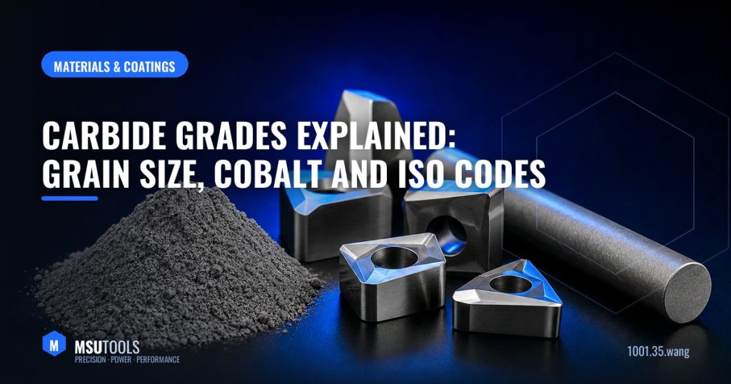 Carbide Grades Explained: Grain Size, Cobalt and ISO Codes