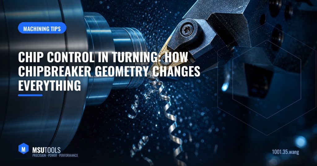 Chip Control in Turning: How Chipbreaker Geometry Changes Everything