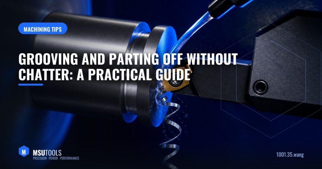 Grooving and Parting Off Without Chatter: A Practical Guide