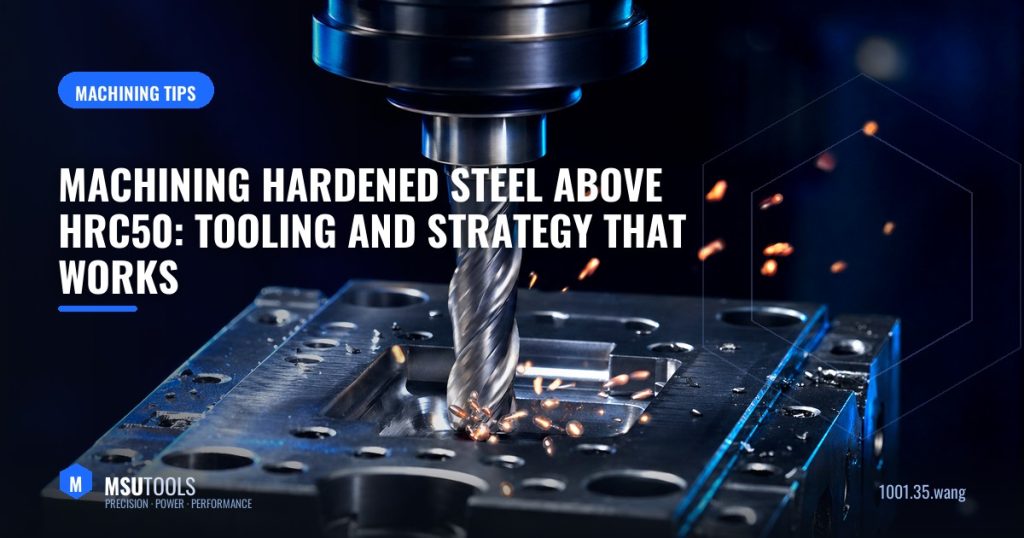Machining Hardened Steel Above HRC50: Tooling and Strategy That Works