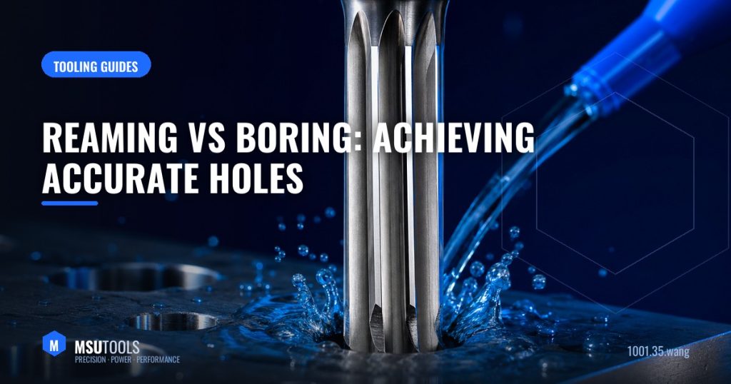 Reaming vs Boring: Achieving Accurate Holes