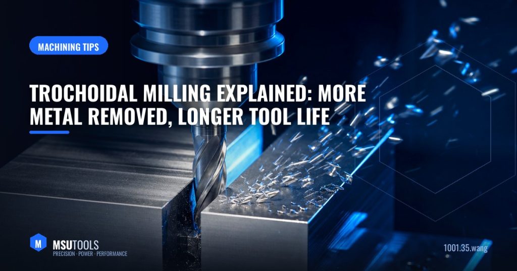 Trochoidal Milling Explained: More Metal Removed, Longer Tool Life